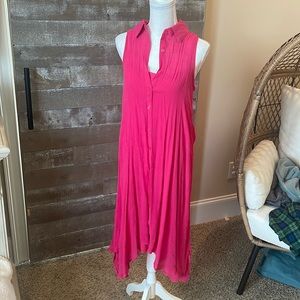 MLLE Gabriel Hot Pink Dress